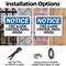 Signmission Fire Alarm Control Panel Inside OSHA Notice Sign, Plastic, 10in W x 7in L, 2PK OS-2PACK-NS-P-710-L-12519 - alternate 4